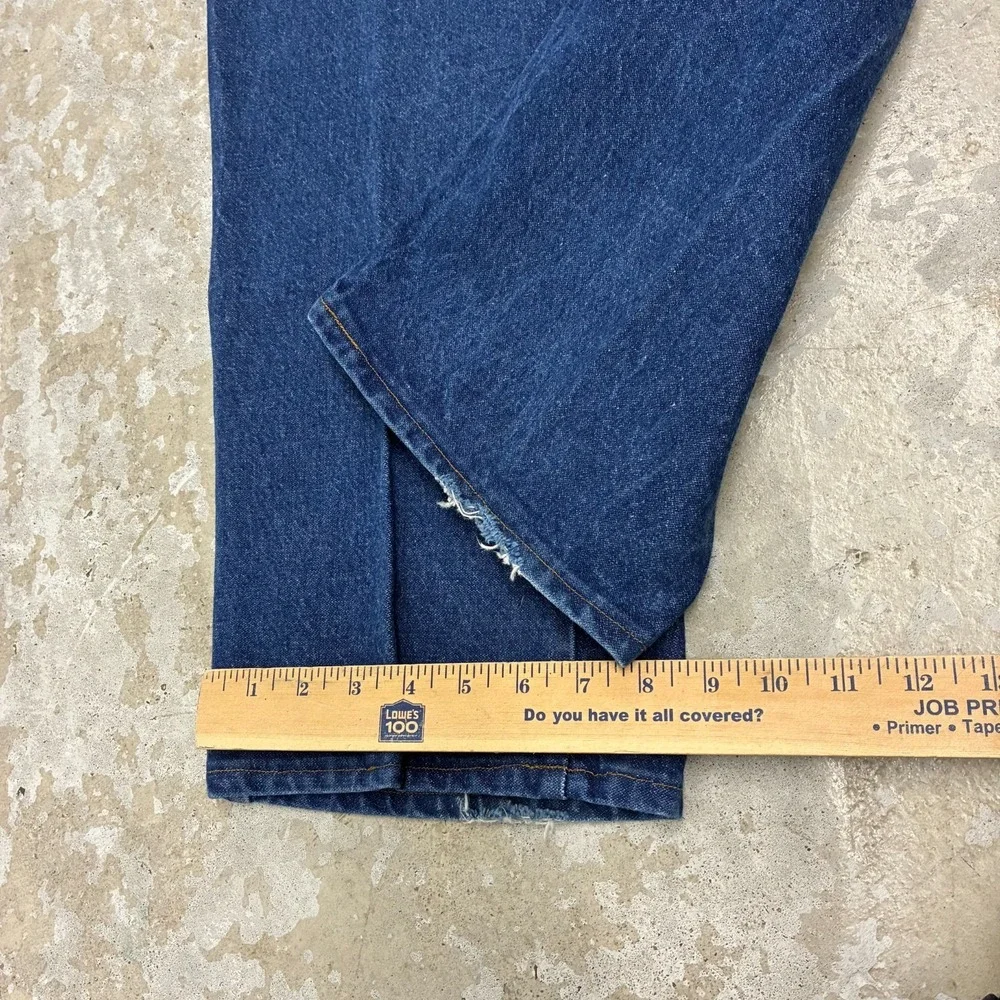 Wrangler Jeans 39x30 Blue Pants 936 Slim Cowboy Western Rodeo Denim Tag 40x32